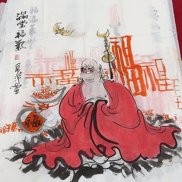 国画花鸟的翅膀和翅膀是一样