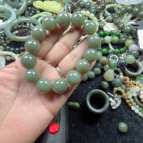 手串未镶嵌和田玉16