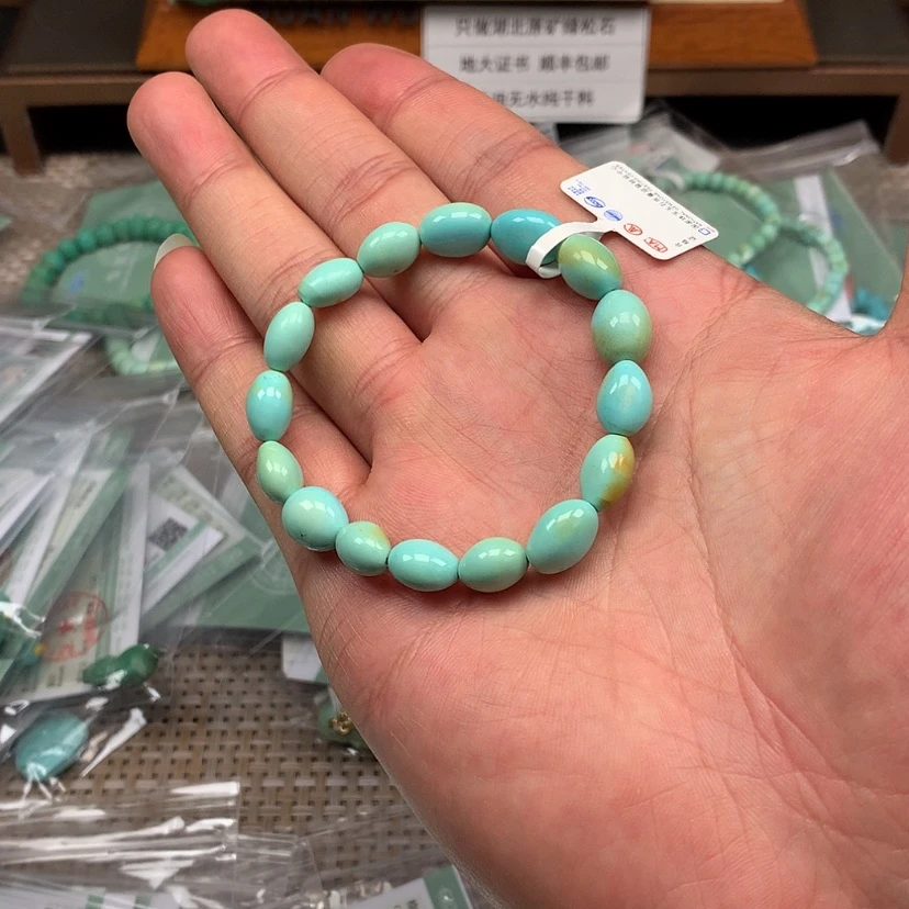 【闪购商品】未镶嵌绿松石颈饰14