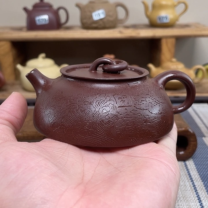 茶壶紫砂原矿手工紫砂壶