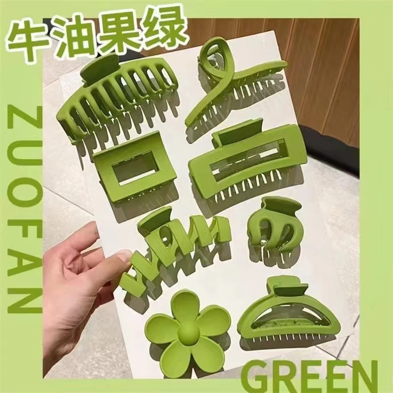 2025年新款套装抓夹夏季爆款彩色套装抓夹大号简约发夹高端鲨鱼夹