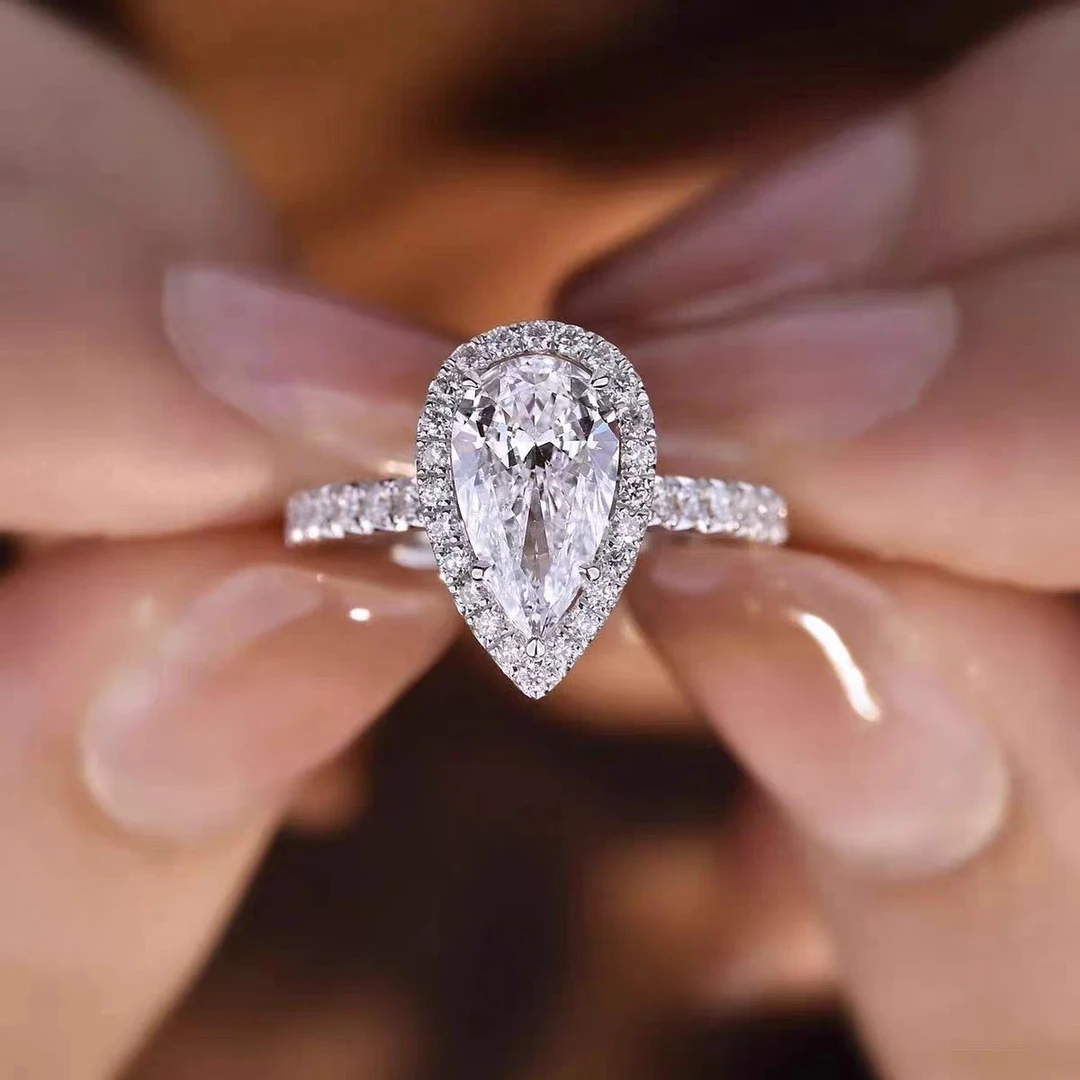 《高端定制》遇见水滴 1.0ct