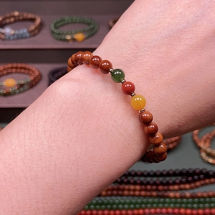 未镶嵌库克手串0.6