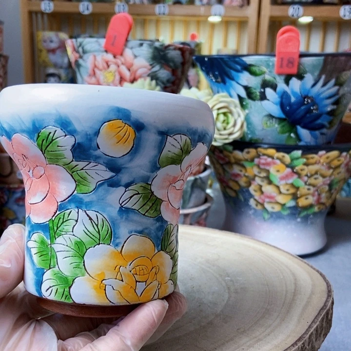 景德镇艺术手绘作品