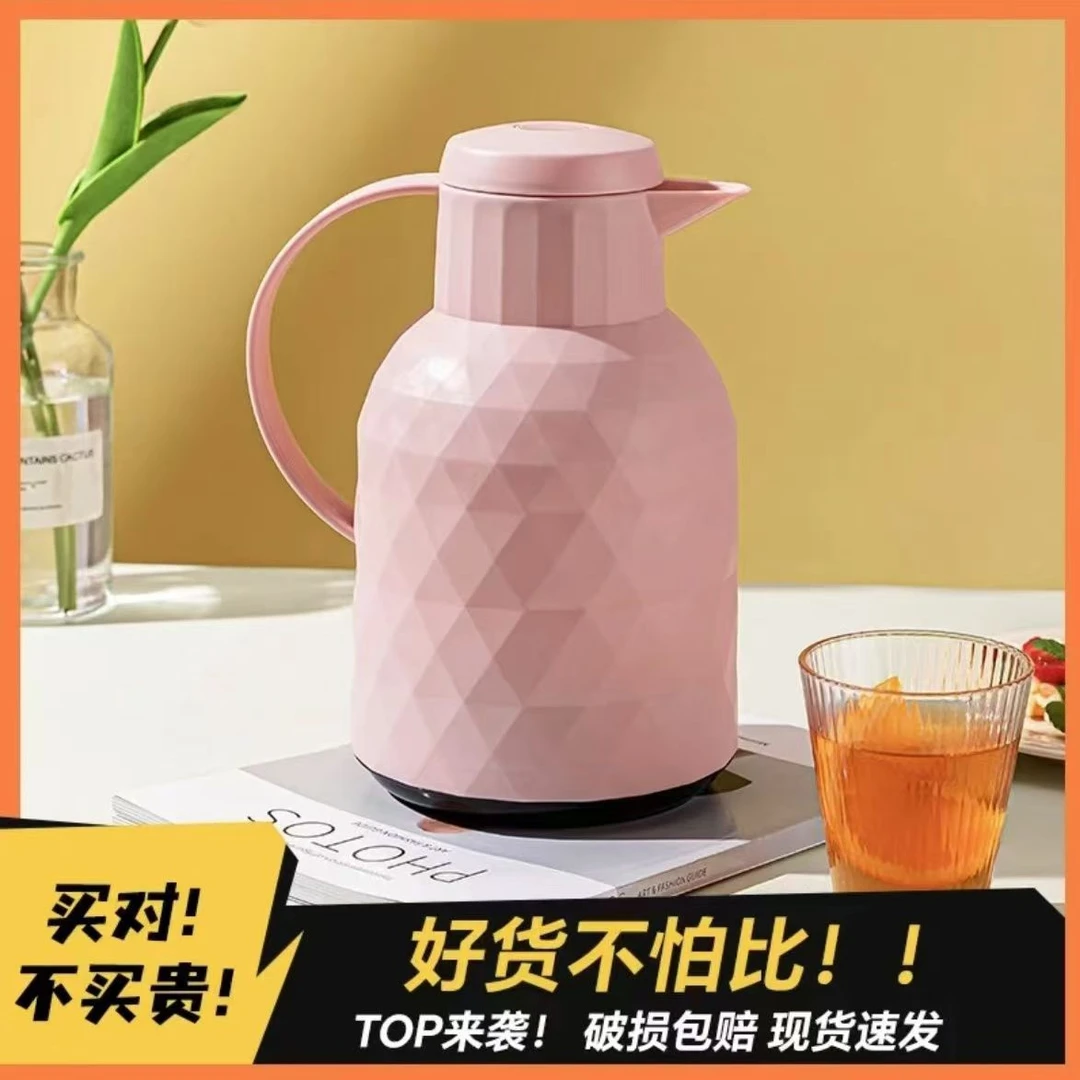 保温水壶家用开水壶热水瓶玻璃内胆保温壶便携保温瓶