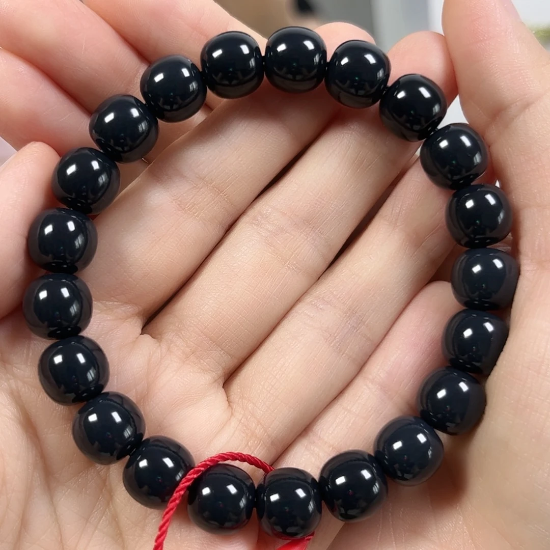 手串未镶嵌和田玉卡10老形珠珠宝级货头