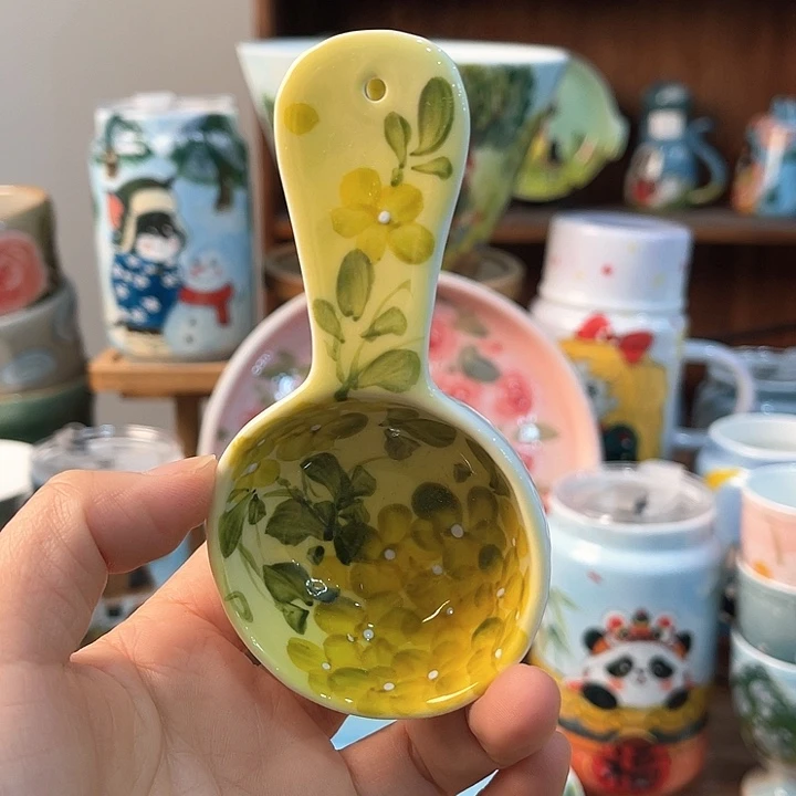 陶景德镇釉下手绘陶瓷