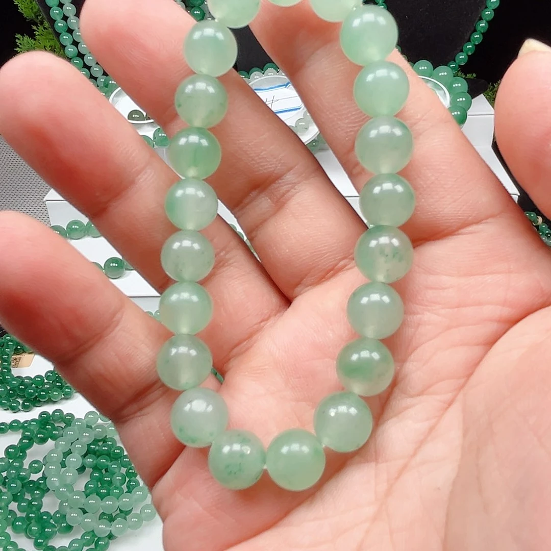 石英质玉手串未镶嵌@**～