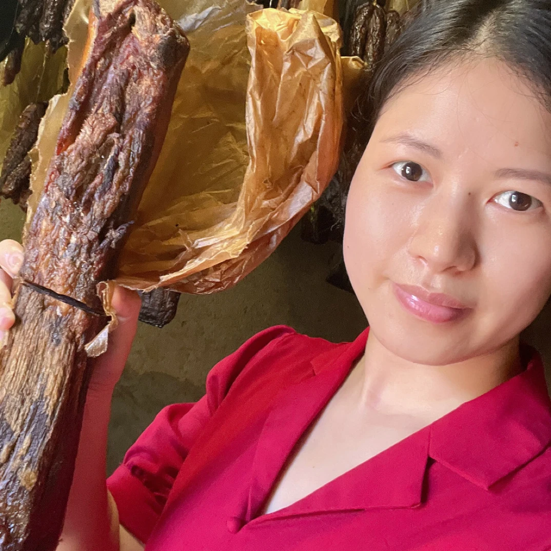 【直播间现称】湖南安化农家手工柴火烟熏五花腊肉