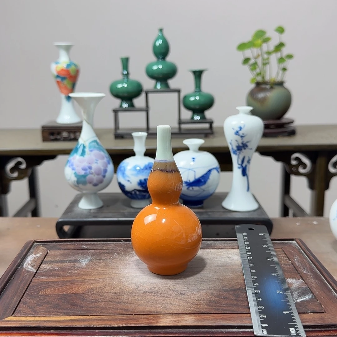 陶瓷手工非常迷你小花器