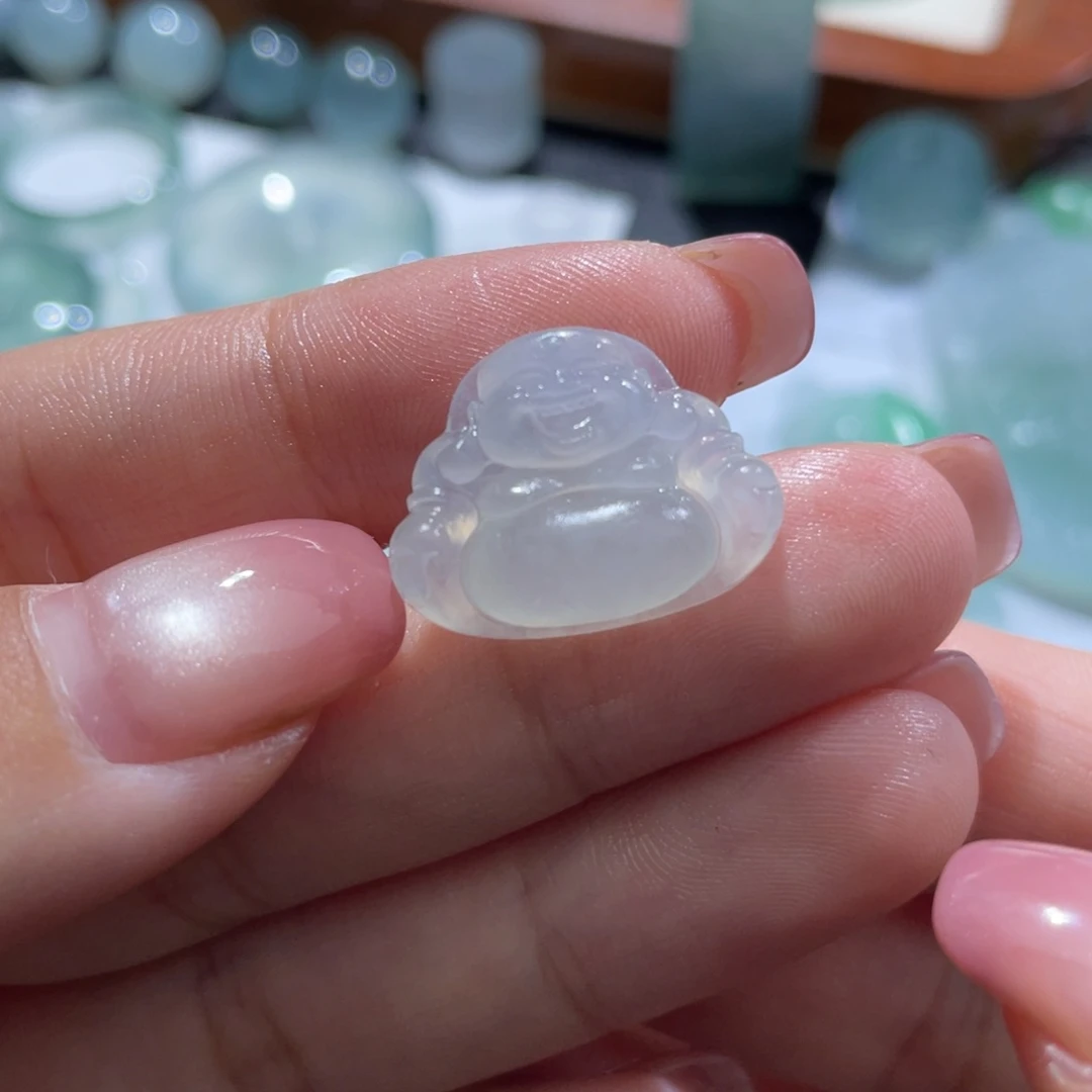 定制翡翠未镶嵌佛公