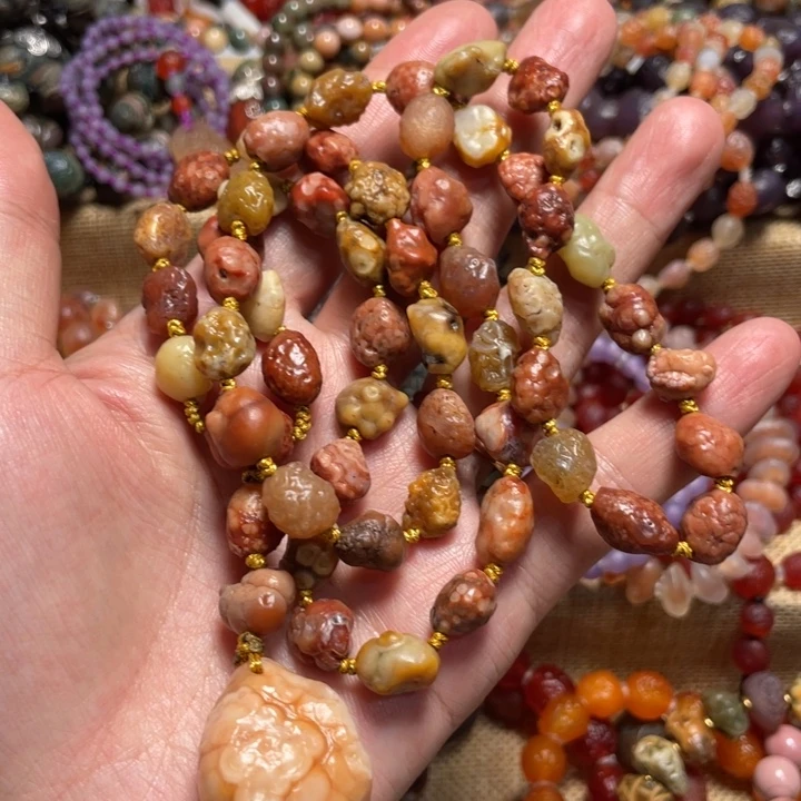 玛瑙/玉髓合金手链