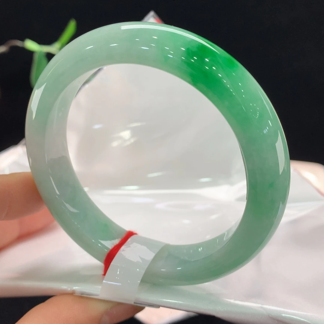 翡翠未镶嵌手镯0002