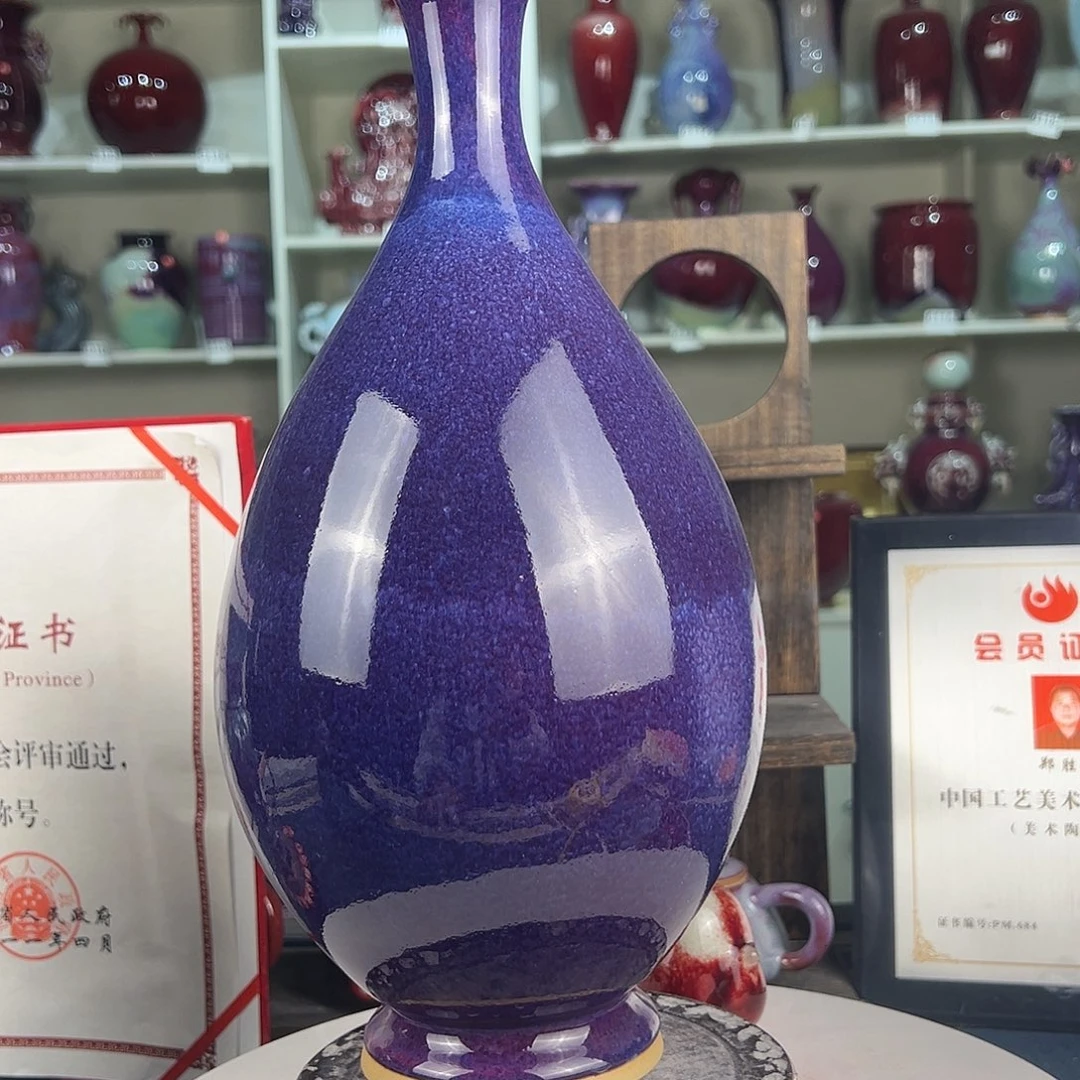 摆件郑家钧窑摆件