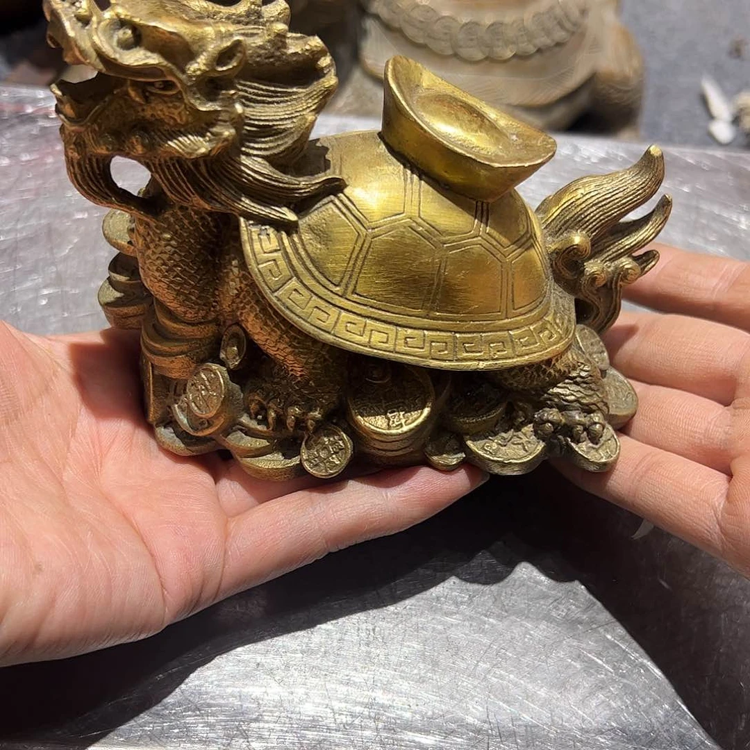 安*微瑕疵黄铜摆件工艺品