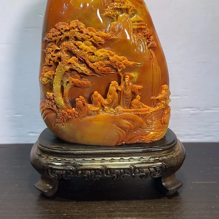 百***6寿山石寿山石摆件精品