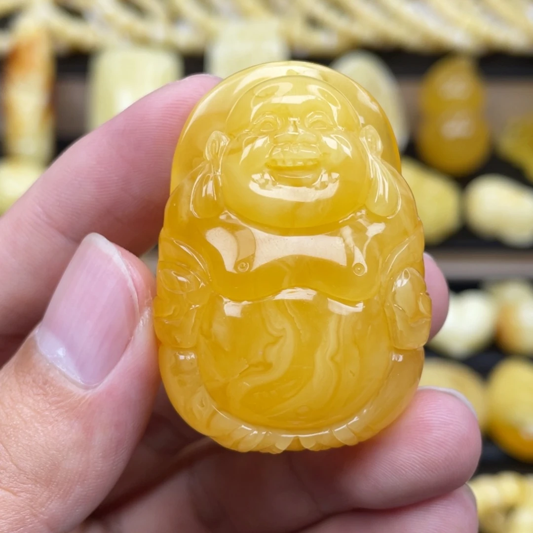 琥珀未镶嵌裸石琥珀蜜蜡