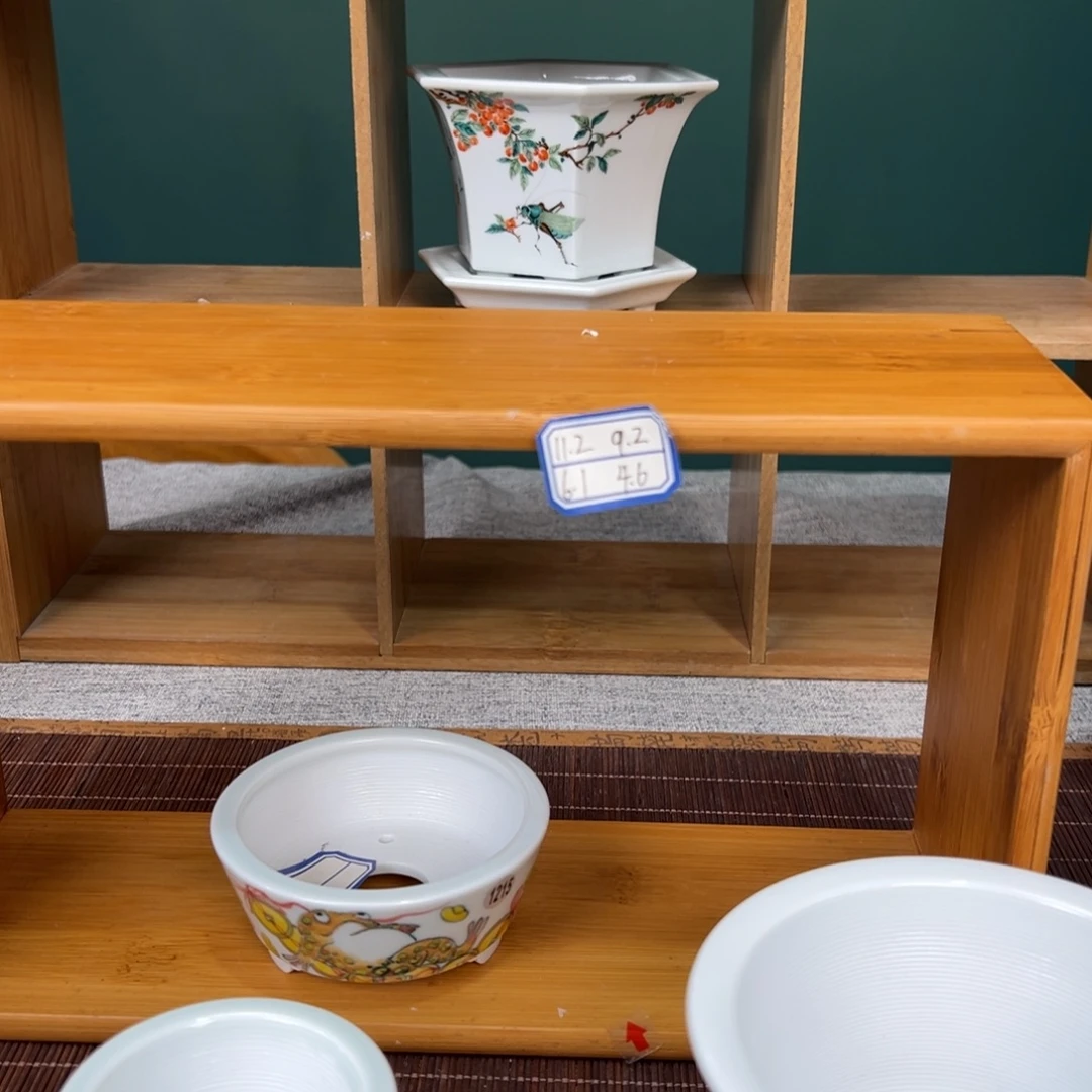 陶福利手工手绘卡通盆