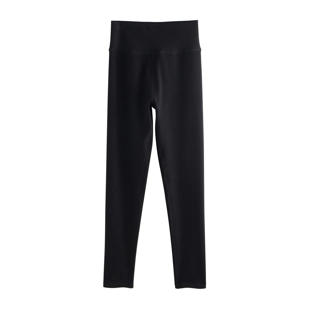 【小火龙】糯叽叽进口东洋纺致绸山羊绒自发热毛呢九分打底裤tb1132