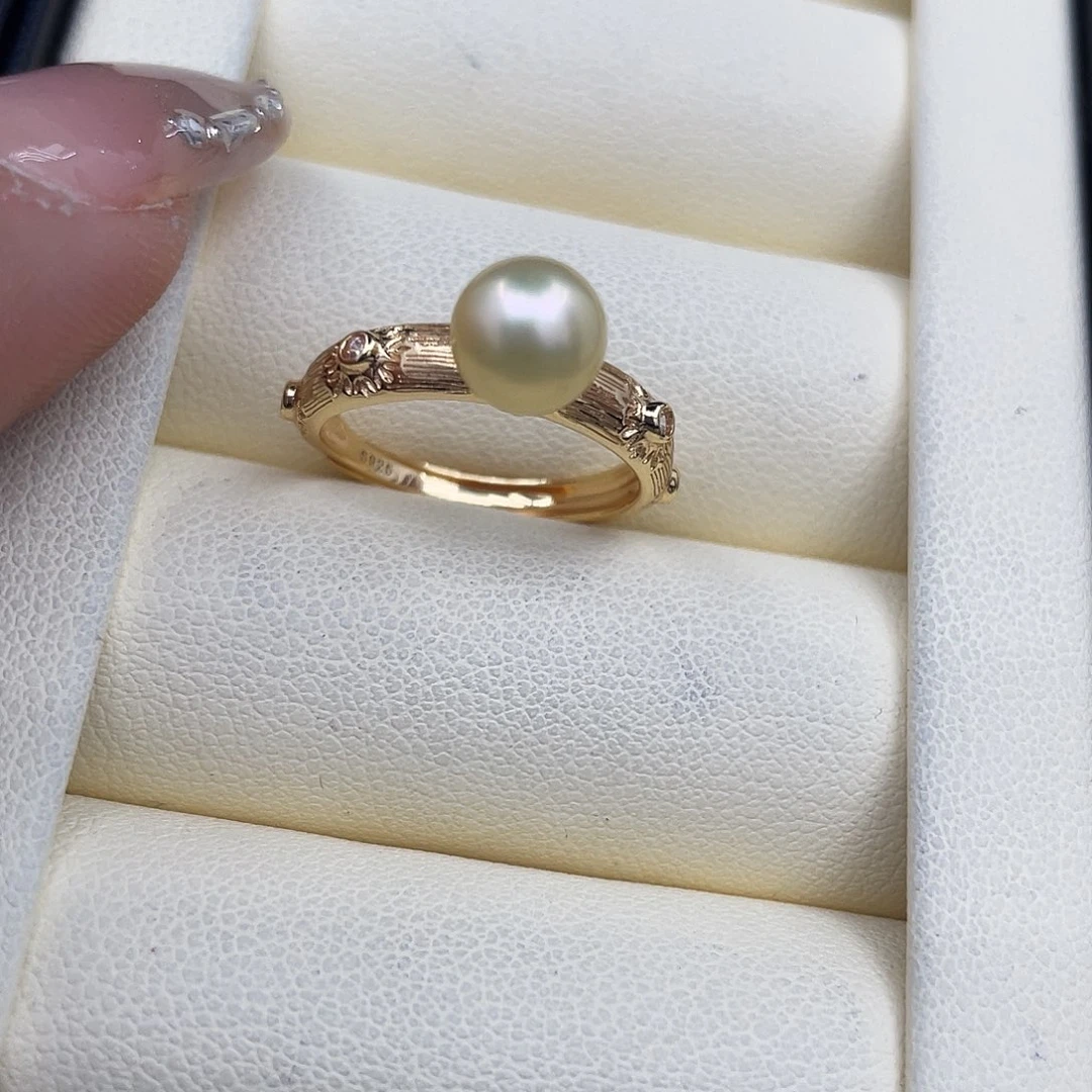 颈饰银S925镶嵌海水珍珠