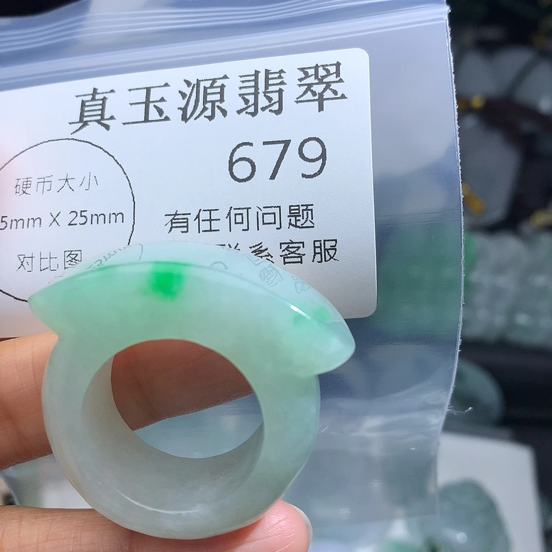 翡翠未镶嵌颈饰679
