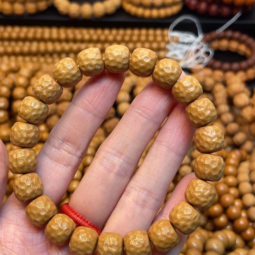 核桃手串/手链郑*猴头雕刻微瑕款龙鳞