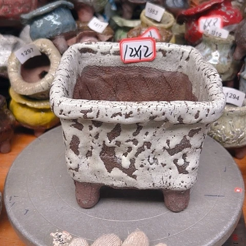 粗陶花盆手工花盆制作