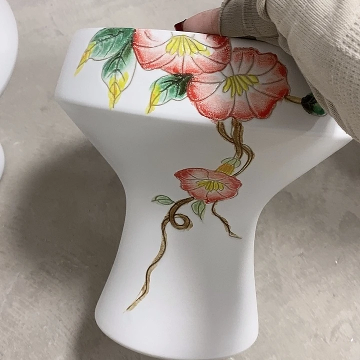 缸随***飞13xc景德镇陶瓷花盆