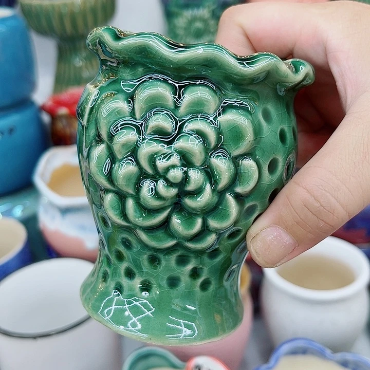 福利品！9.99包邮陶瓷花盆