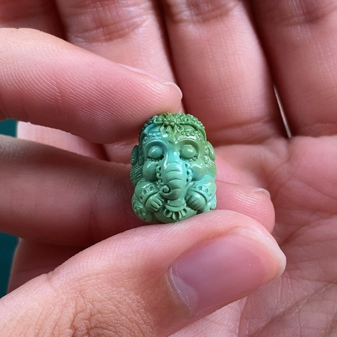 绿松石珠宝奇石未镶嵌