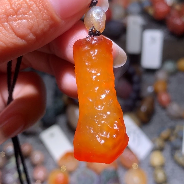 未镶嵌玛瑙/玉髓珠宝半成品