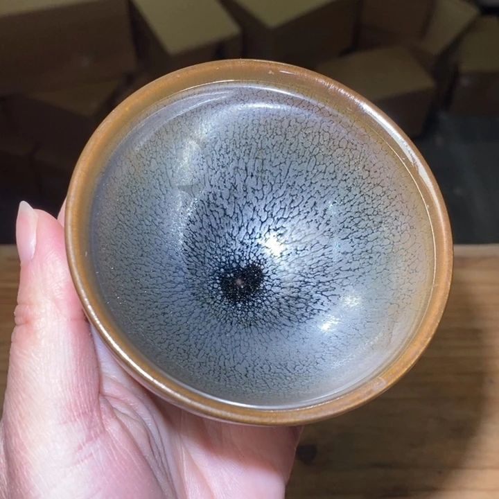 茶盏不带礼盒，建盏主人杯