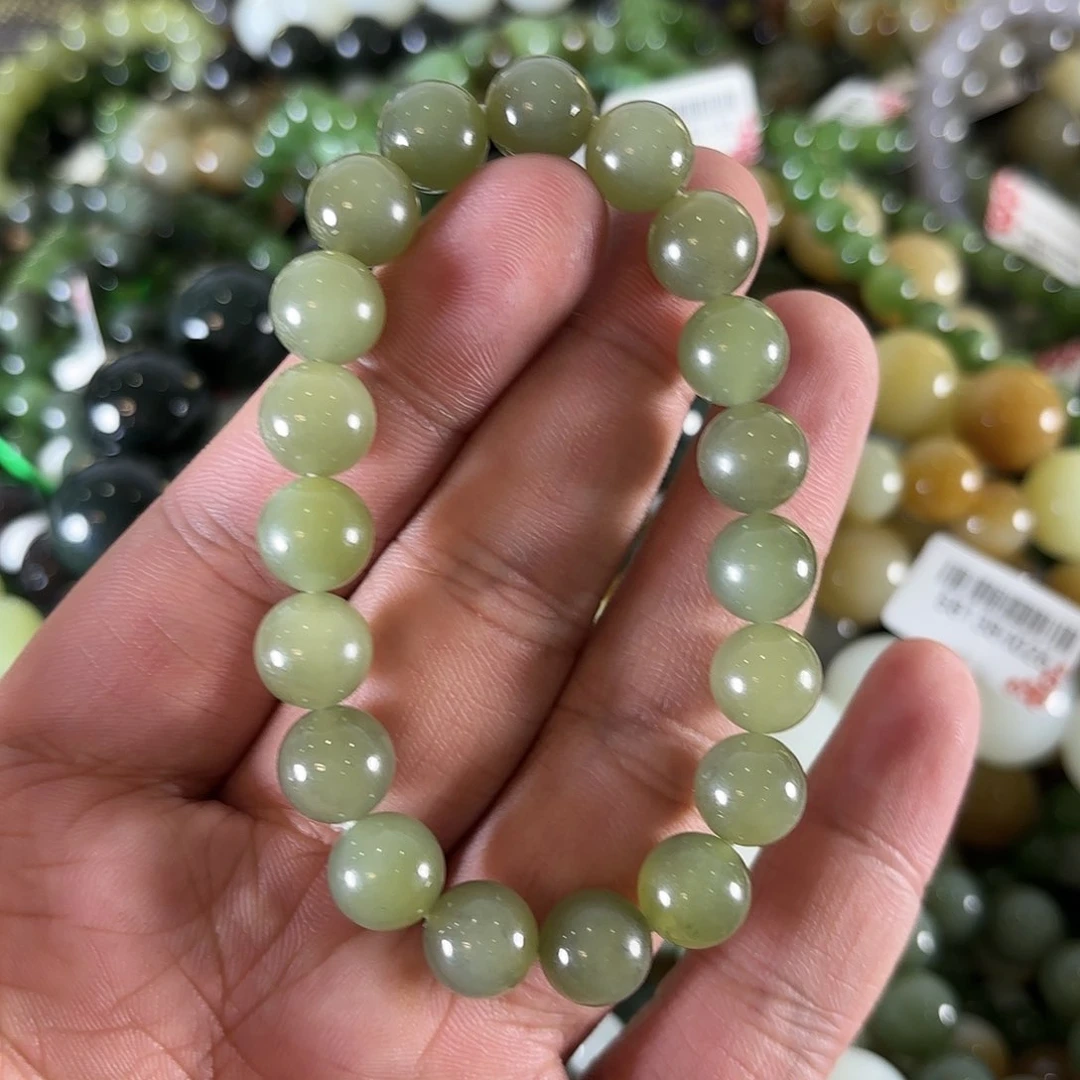 和田玉手链未镶嵌W199