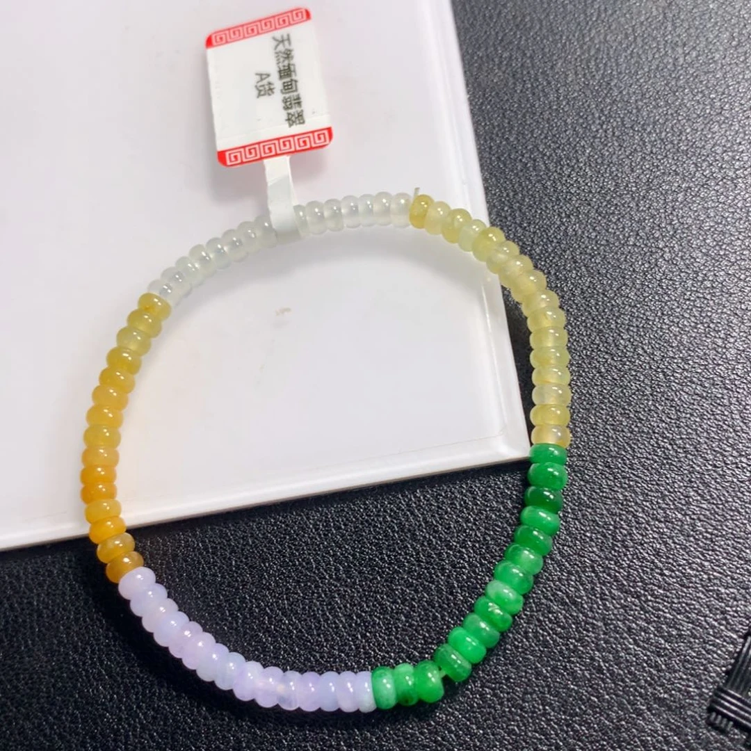 翡翠未镶嵌颈饰手串