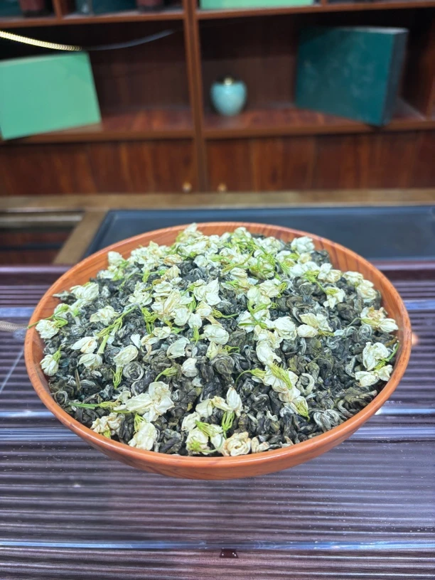 正宗浓香型耐泡茉莉花茶散装广西横县龙珠雪螺茶叶冷泡茶