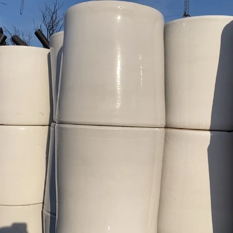 低腰白圆柱特大号