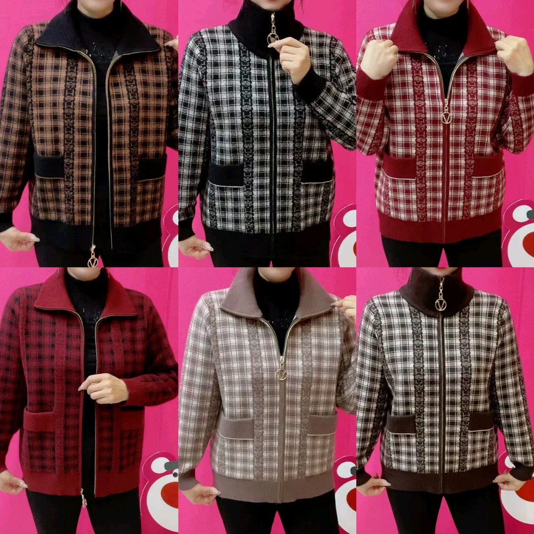 秋季新款中老年妈妈外套