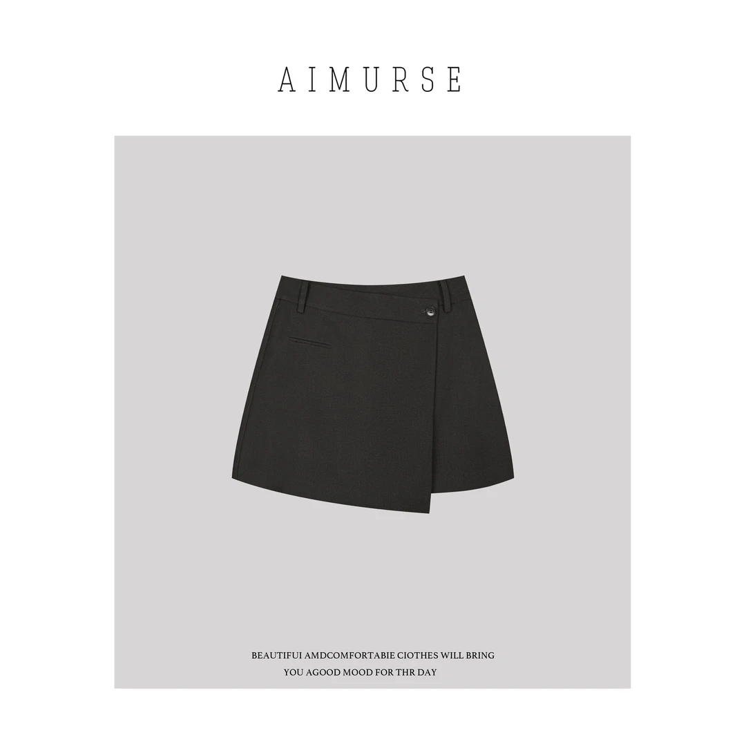 AIMURSE【小资生活】小众设计师 秋季时髦百搭女士休闲裙裤 AM30016