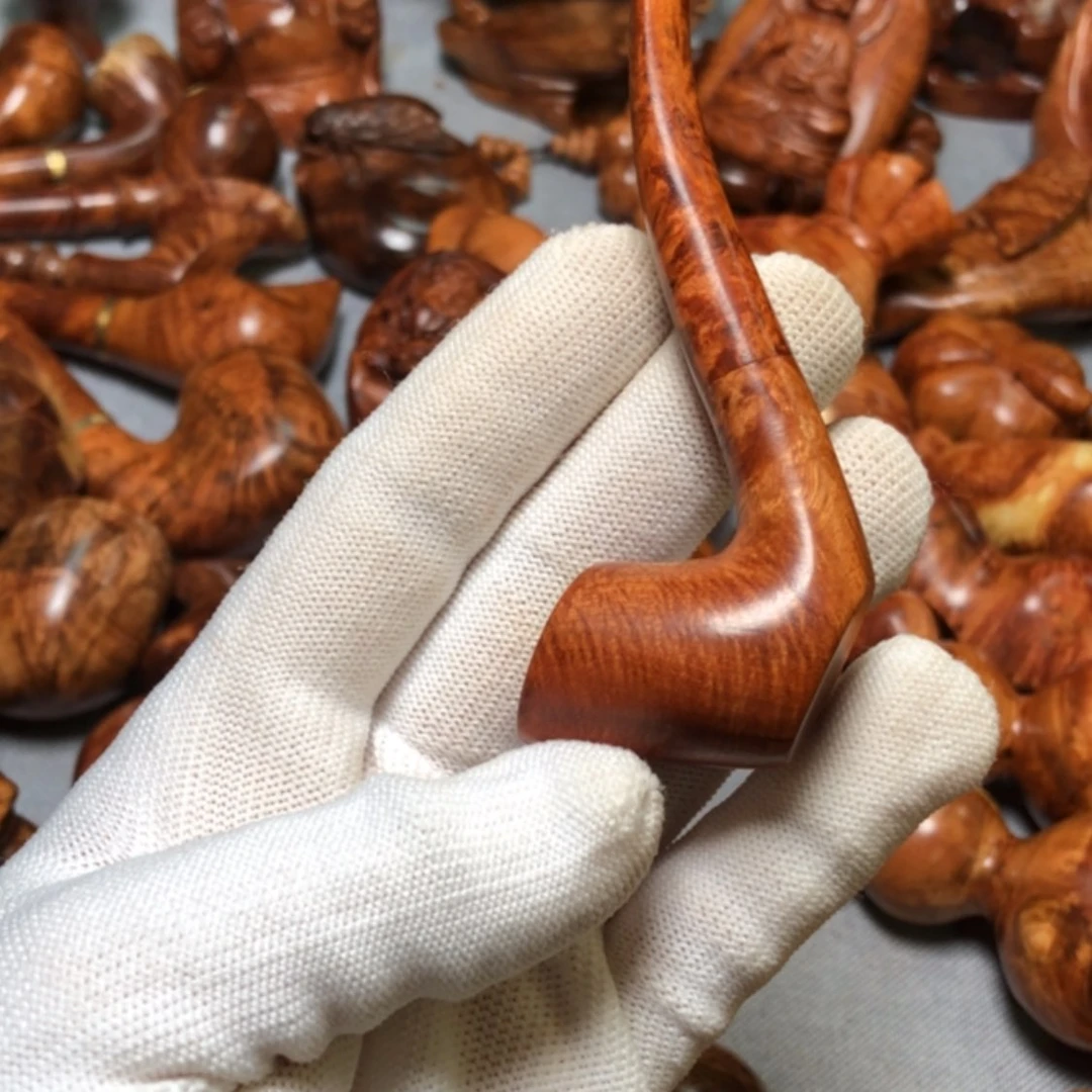 【闪购商品】木燕*麻梨疙瘩火琉璃手把件