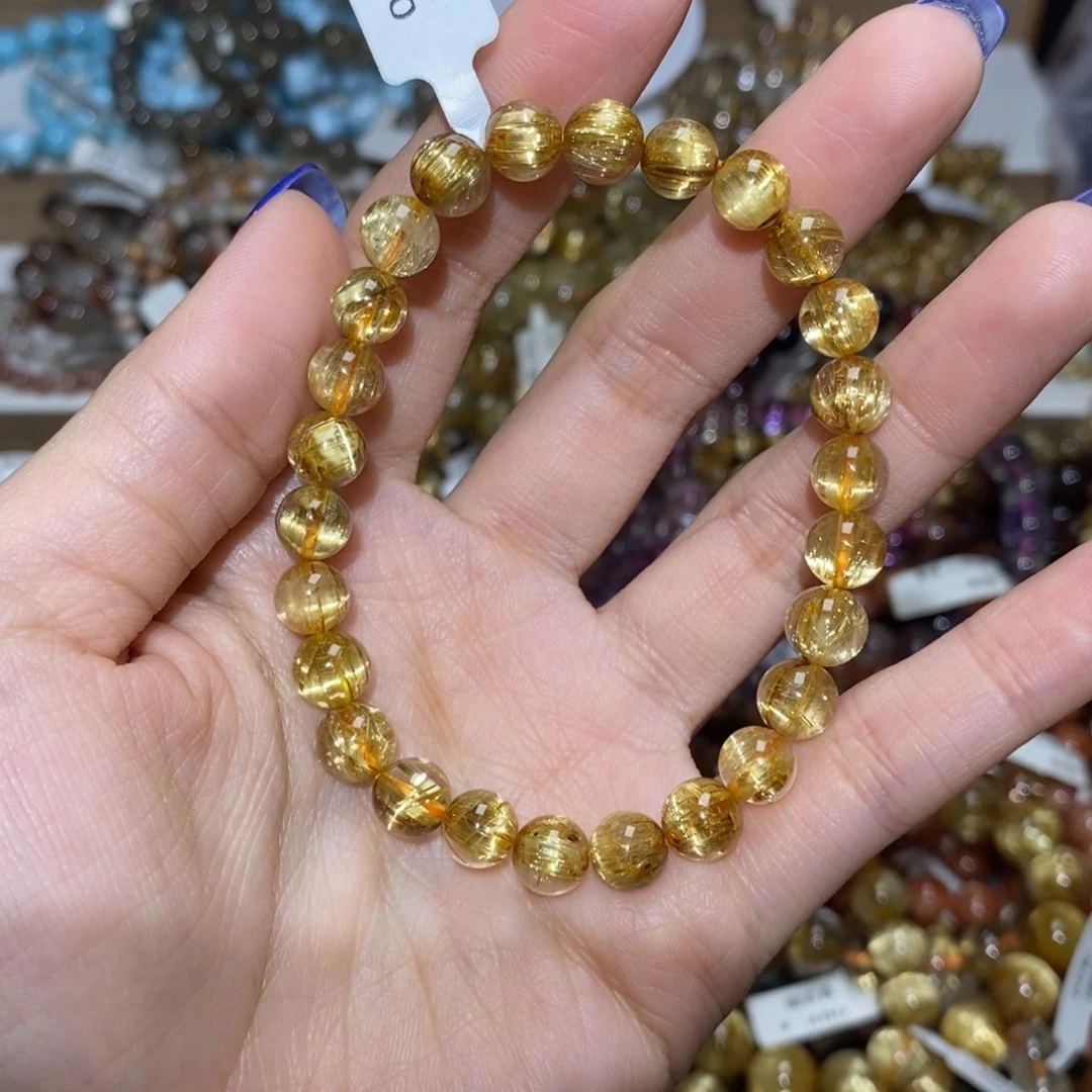 水晶手串未镶嵌手串