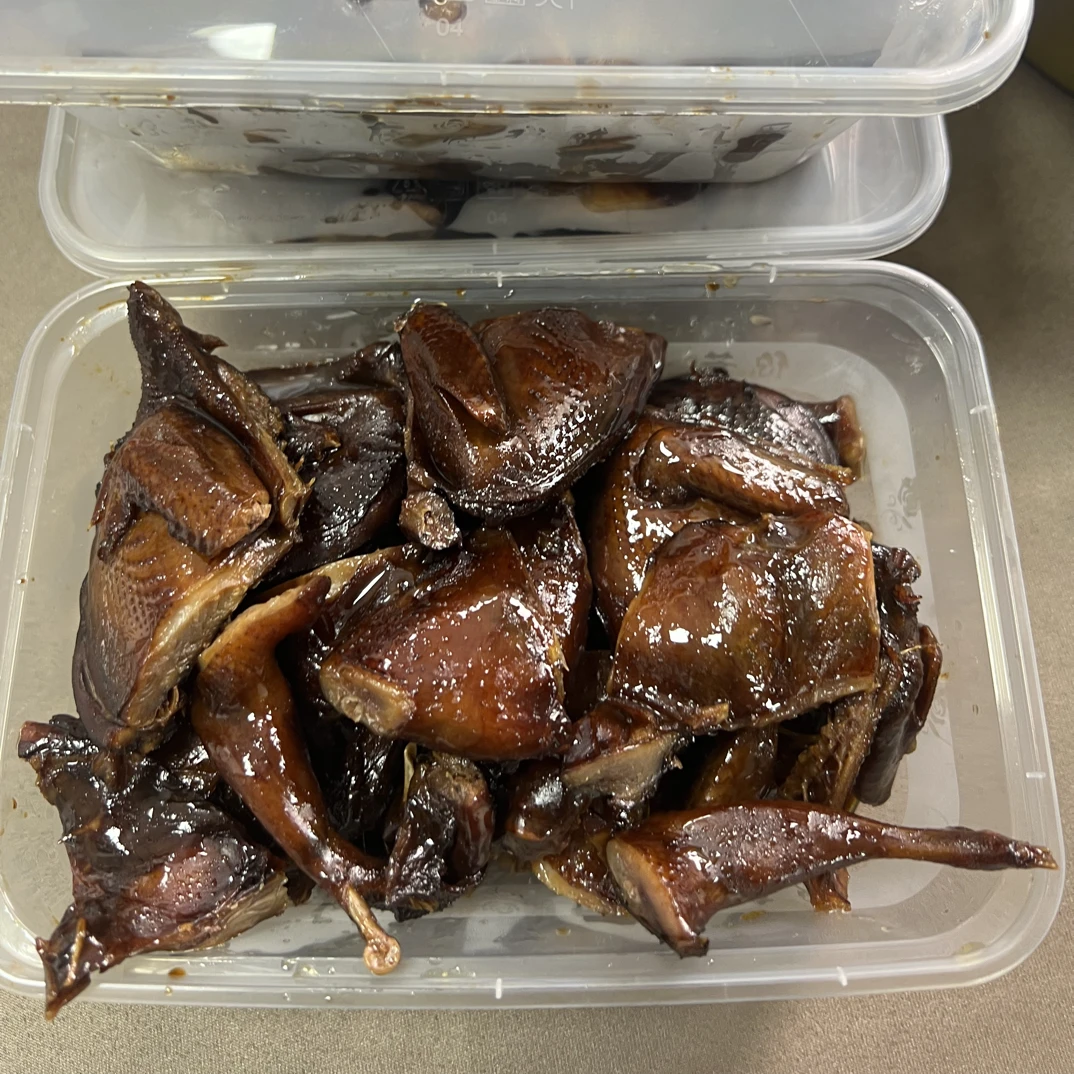 酱鹌鹑（三只一盒）