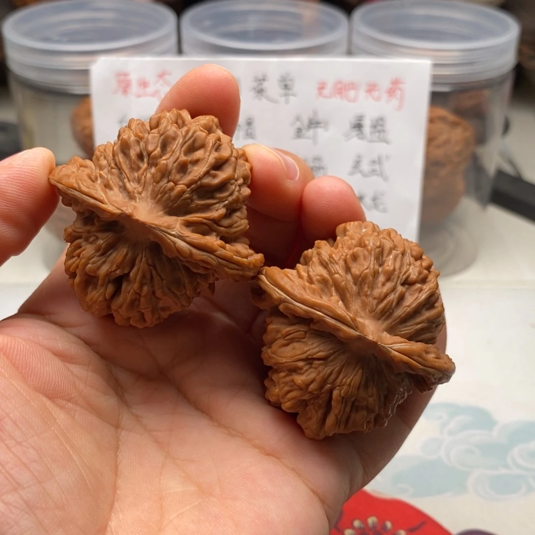 文玩核桃吊坠45四座楼小修