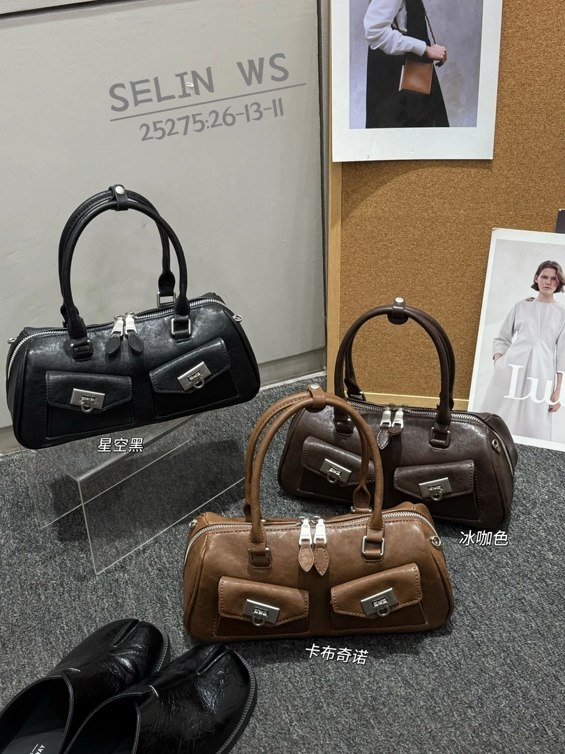 Xselinweiss-高级感时尚百搭2025时尚单肩手提女包25275