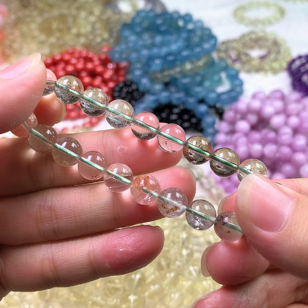 水晶手链未镶嵌天然