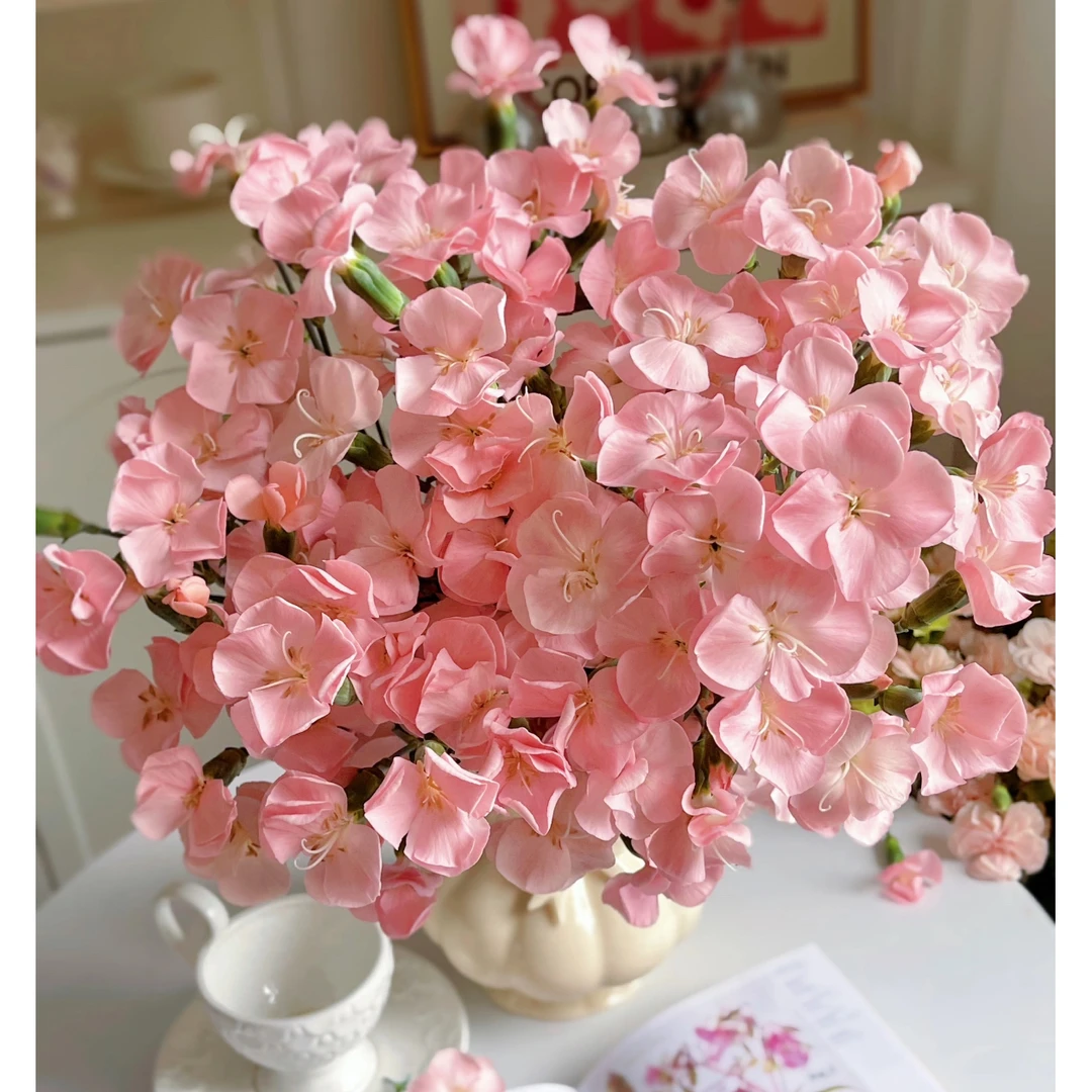 【绿美花语】A级康乃馨多头粉色云南基地直发鲜切花室内装饰鲜花