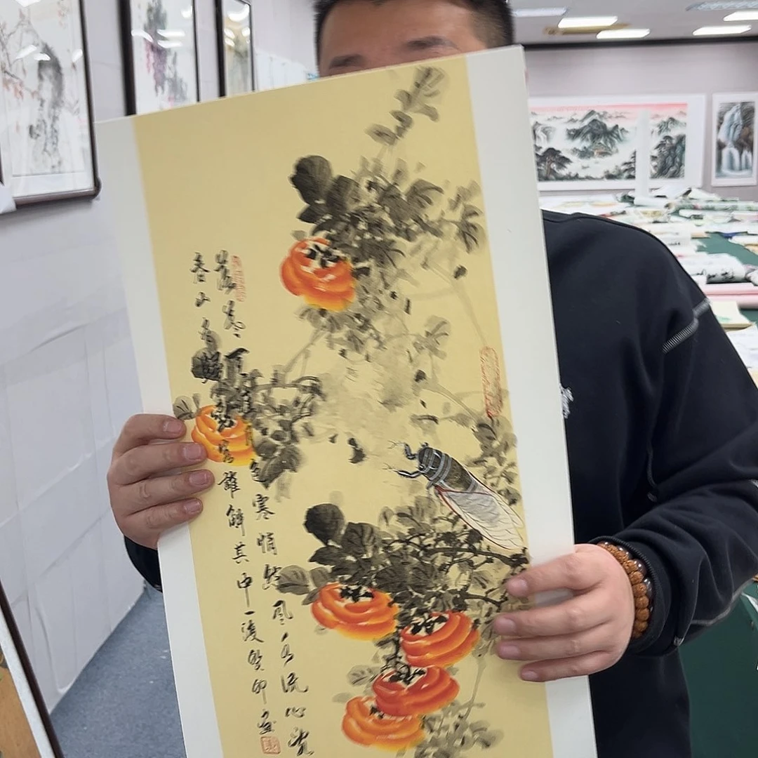 国画宣纸国画纯手绘作品