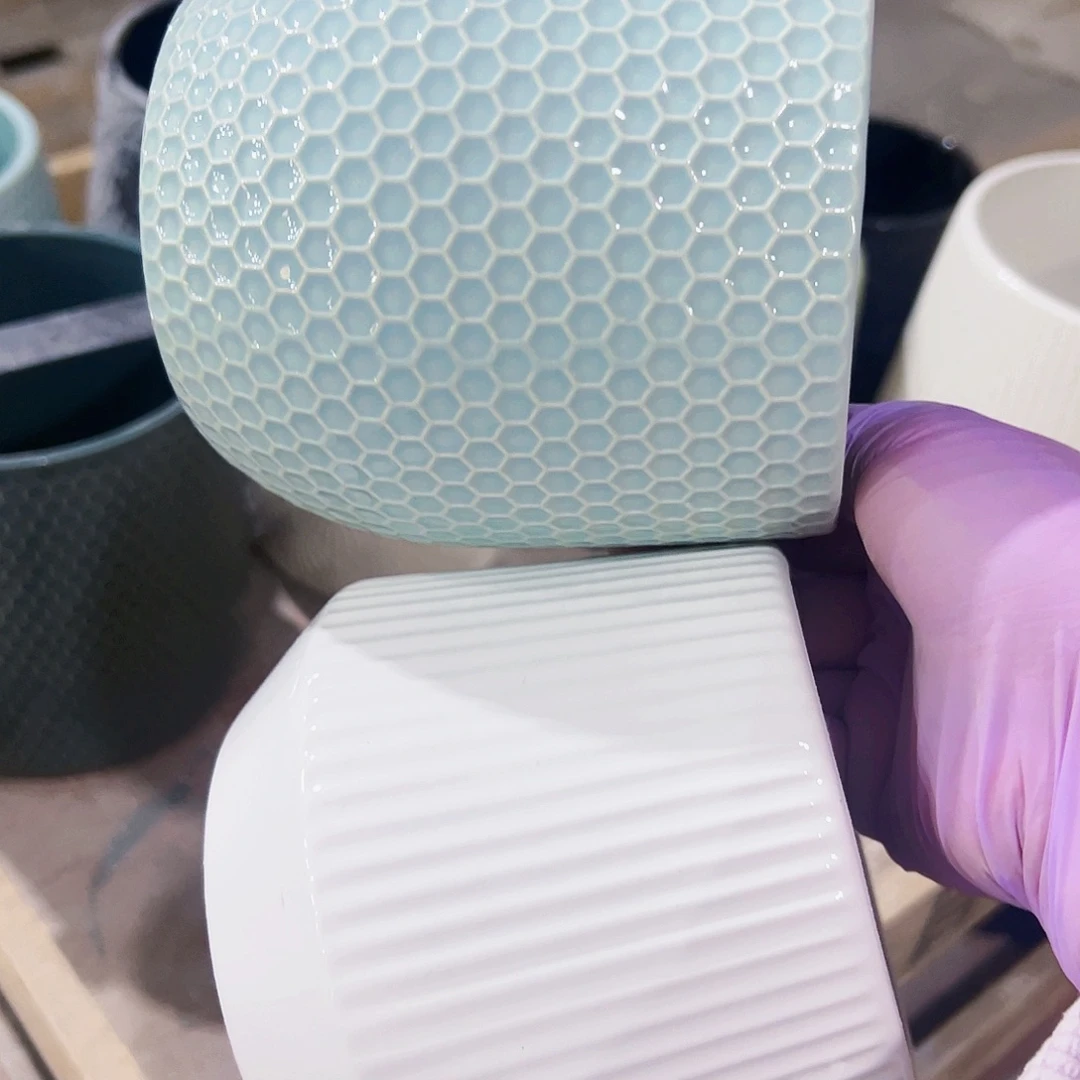 有孔外贸尾单陶瓷花盆凑单10米包邮