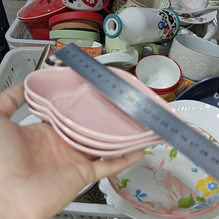 瓷片陶瓷杯碗盘微瑕介意慎拍