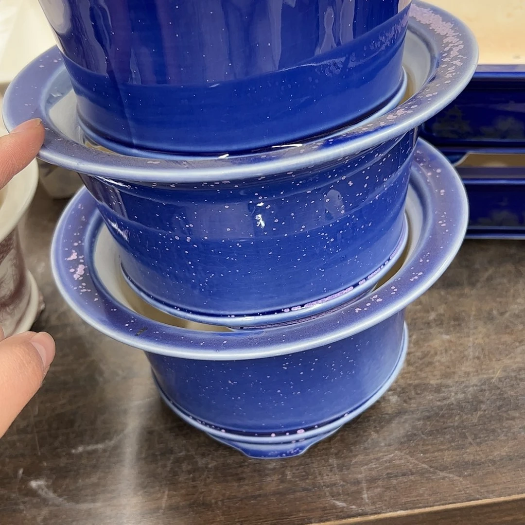 紫砂花盆（***）494号微瑕20/10cm