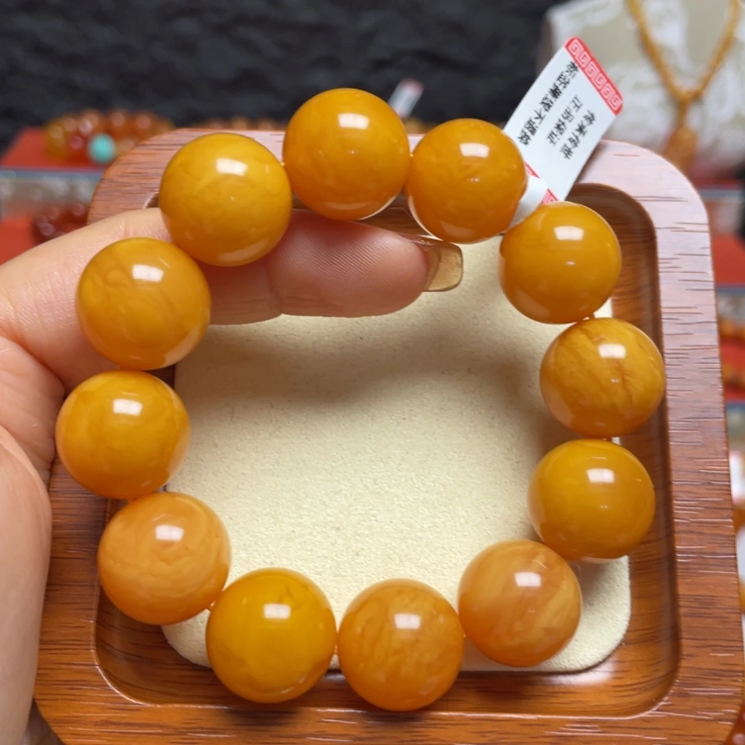 蜜蜡未镶嵌手链手串